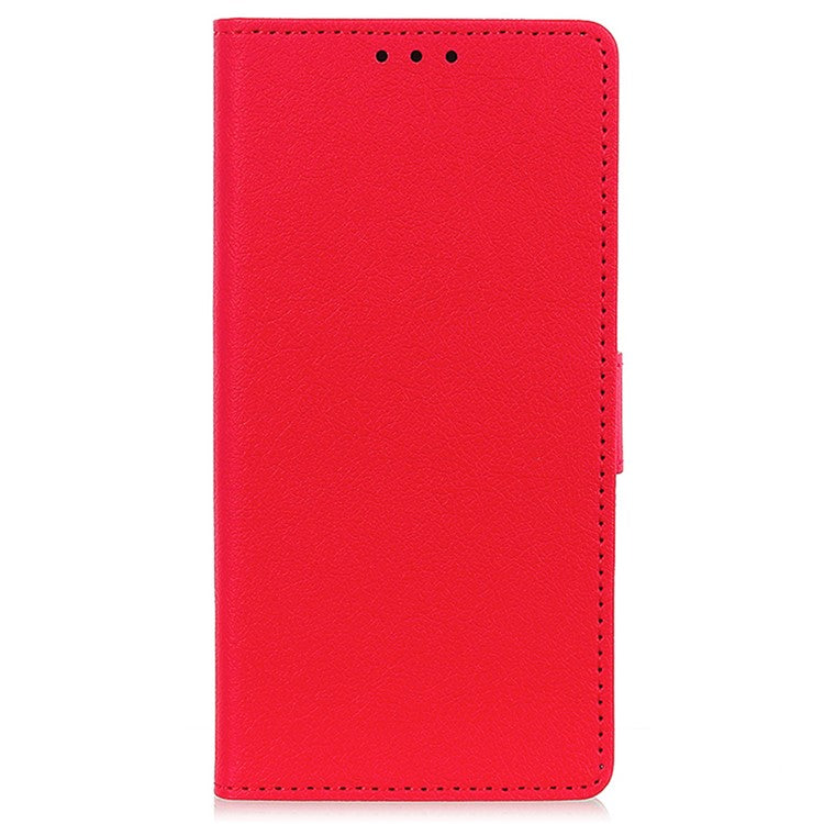 For OnePlus Nord 4 Case PU Leather Stand Wallet Phone Cover - Red