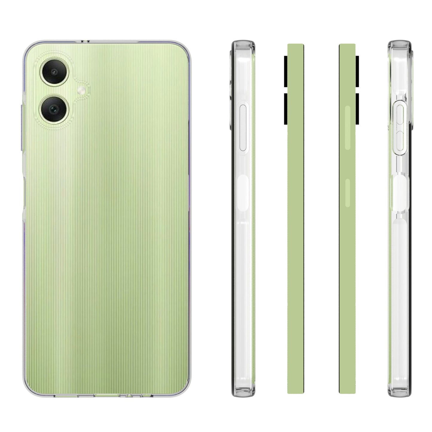 Bulk Buy For Samsung Galaxy A06 Clear Phone Case Watermark-Resistant TPU Back Cover