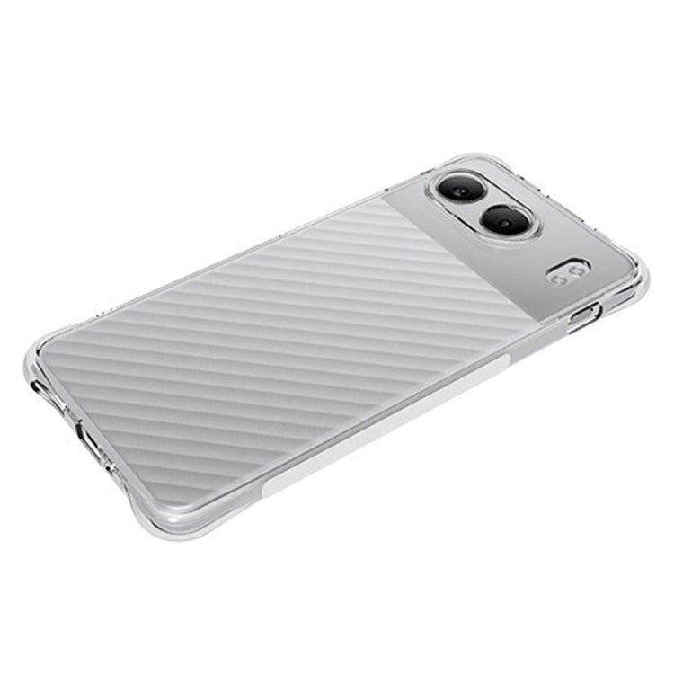 For OnePlus Nord 4 TPU Phone Case Non-Slip Transparent Mobile Phone Cover