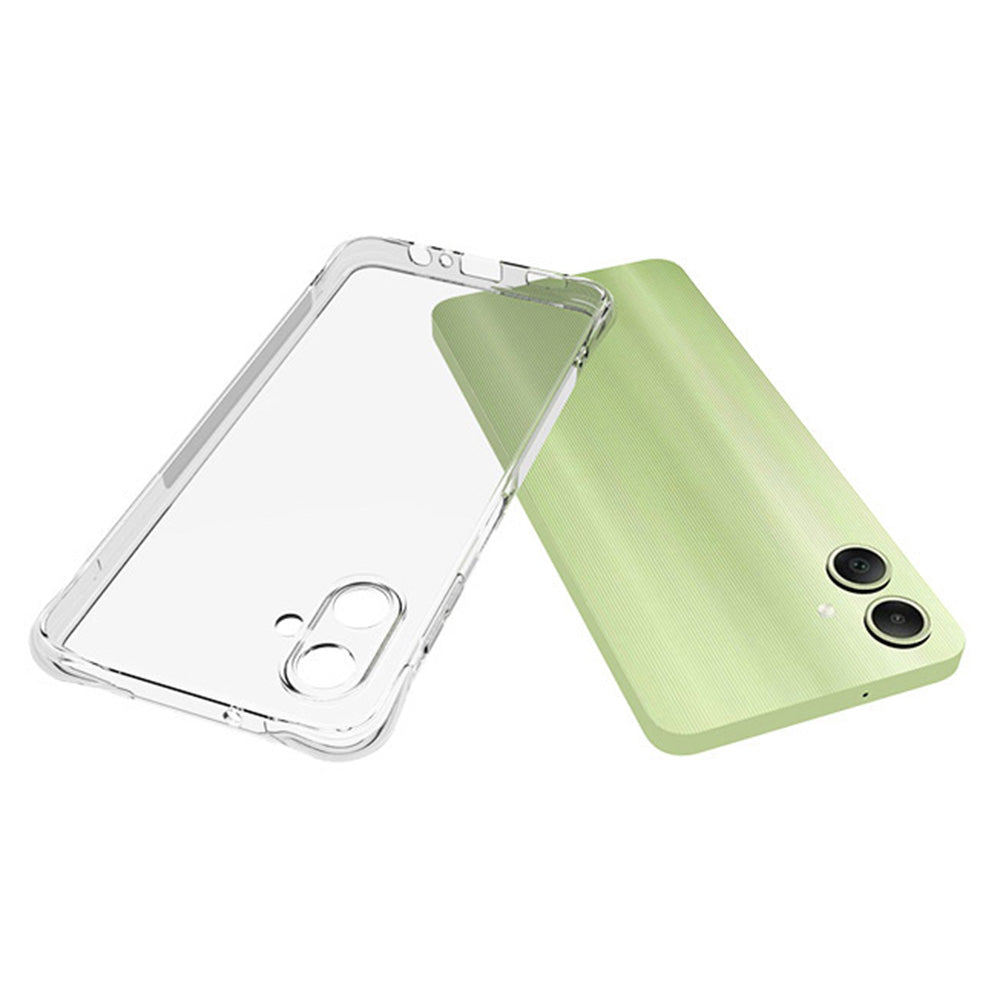 For Samsung Galaxy A06 TPU Phone Case Non-Slip Transparent Mobile Phone Cover