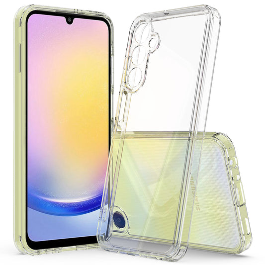 For Samsung Galaxy A16 5G / A16 4G Clear Phone Case TPU+Acrylic Shockproof Phone Back Cover