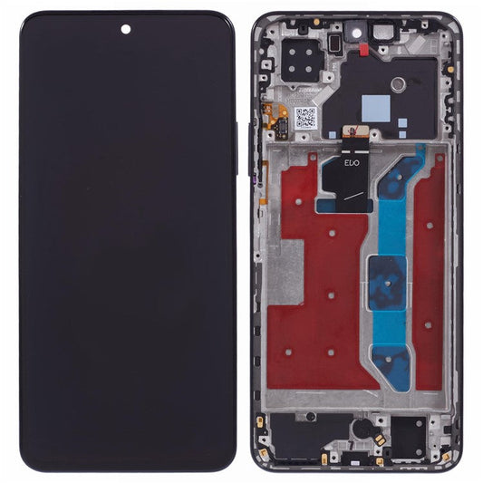 For Huawei nova 10 SE 4G OEM Grade S OLED Screen and Digitizer Assembly + Frame Part (Without Logo) - Black