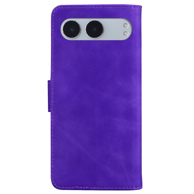 For OnePlus Nord 4 Stand Case PU Leather Phone Cover Butterfly Printed - Purple