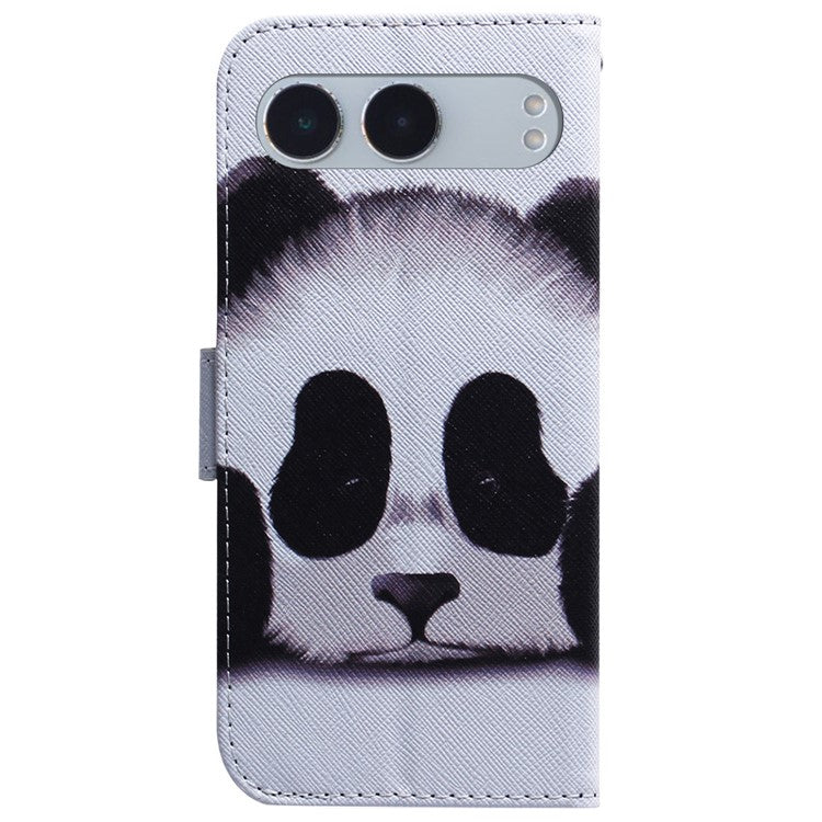 For OnePlus Nord 4 Wallet Case Pattern Print Leather Phone Cover - Panda