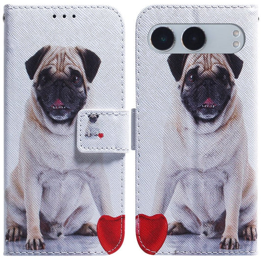 For OnePlus Nord 4 Wallet Case Pattern Print Leather Phone Cover - Dog