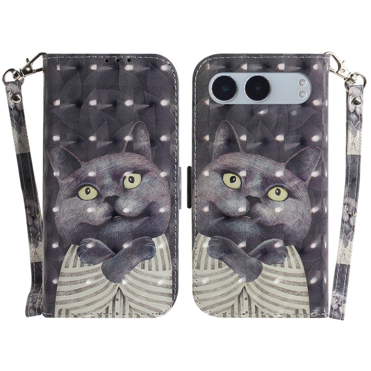 For OnePlus Nord 4 Case Pattern Printing Leather Wallet Phone Cover - Embracing Cat