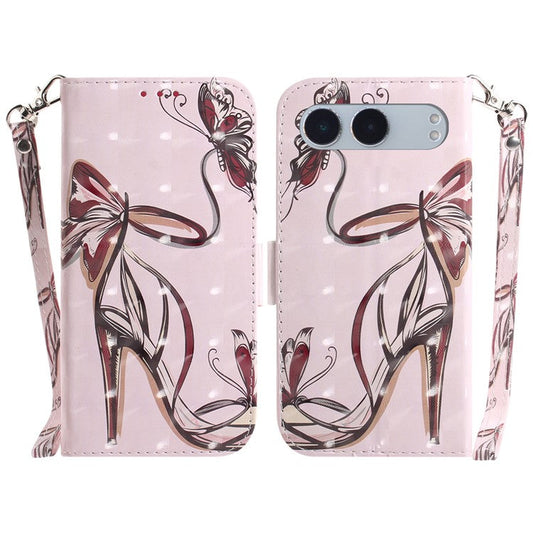 For OnePlus Nord 4 Case Pattern Printing Leather Wallet Phone Cover - Butterfly High Heels