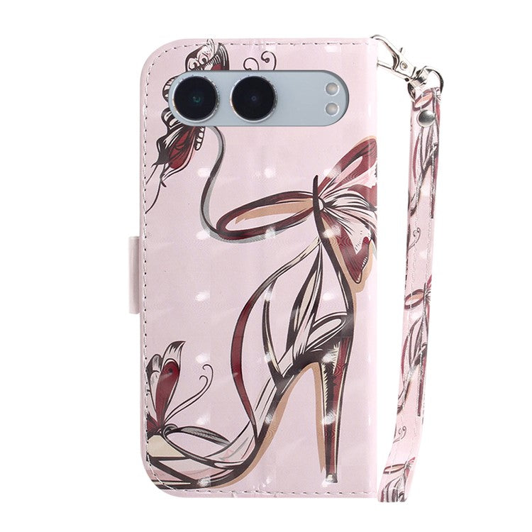For OnePlus Nord 4 Case Pattern Printing Leather Wallet Phone Cover - Butterfly High Heels