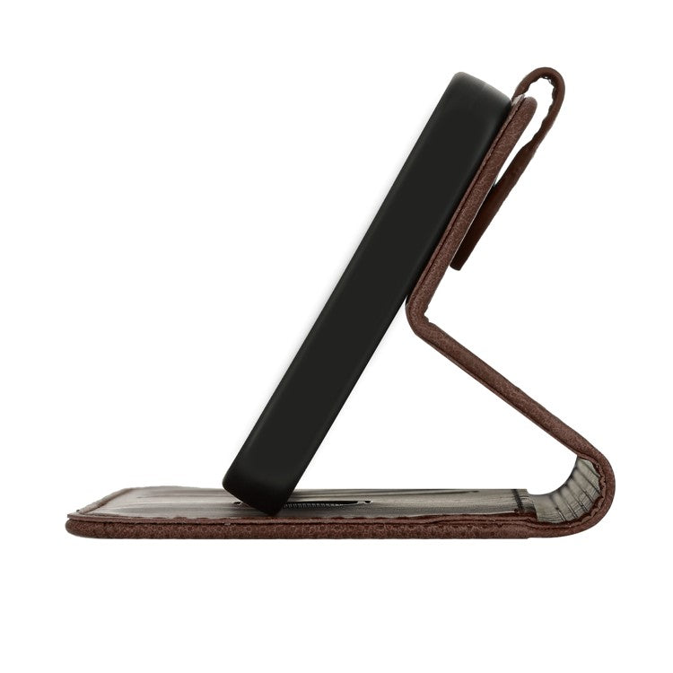 YX0080 For iPhone 16e Case Butterfly Imprint Leather Wallet Phone Cover - Brown