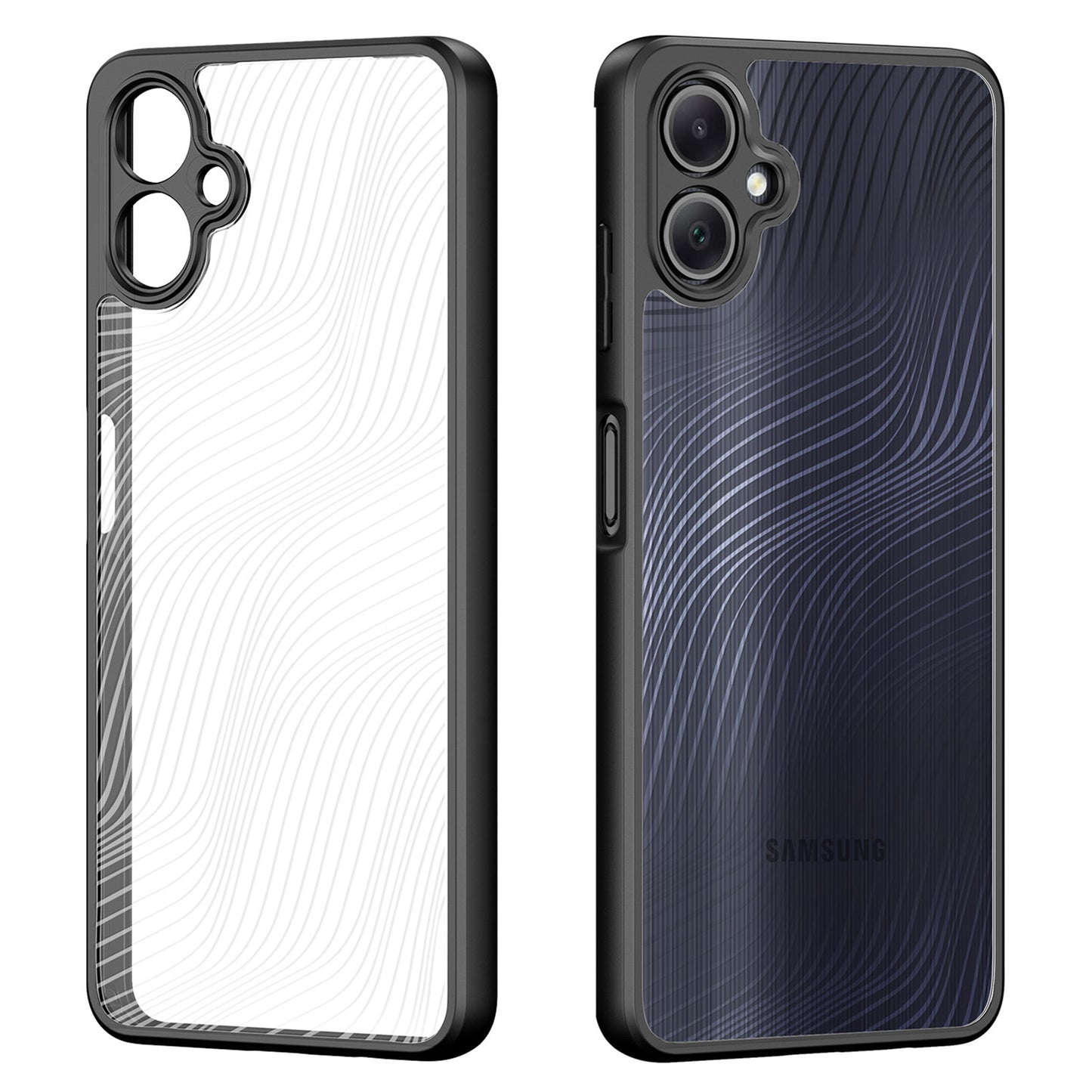 DUX DUCIS Aimo Series For Samsung Galaxy A06 Case TPU+PC Matte Phone Cover (REACH Certification) - Black