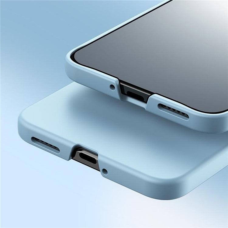 For Huawei nova Flip 5G Case Hinge Protection Skin-touch PC Phone Cover - Mint Green