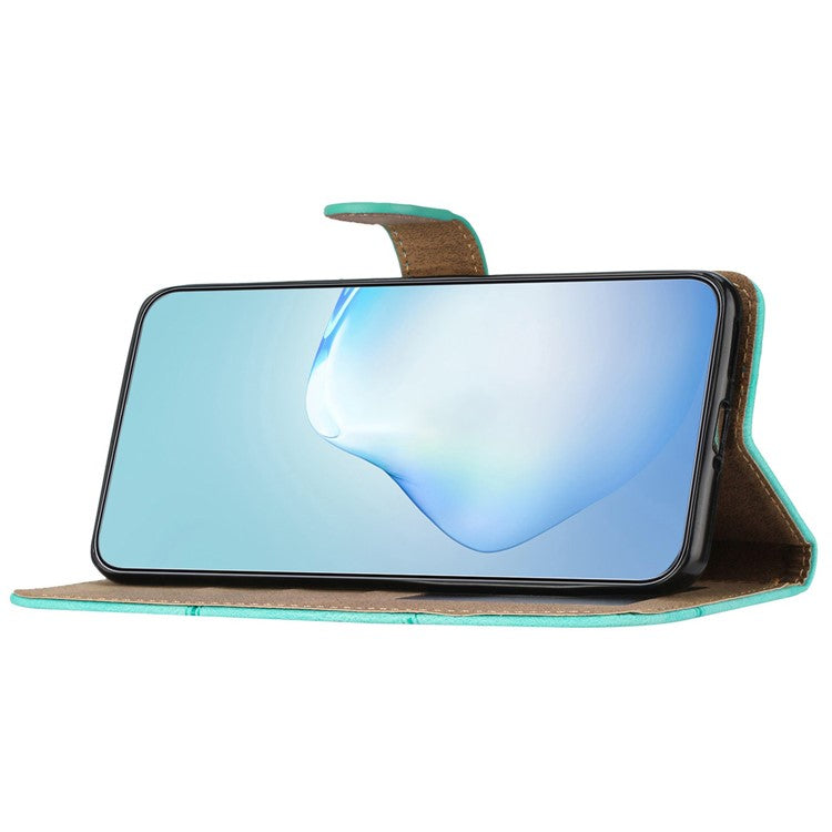 For Google Pixel 9 / 9 Pro Case Crazy Horse Texture PU Leather Wallet Stand Phone Cover - Green