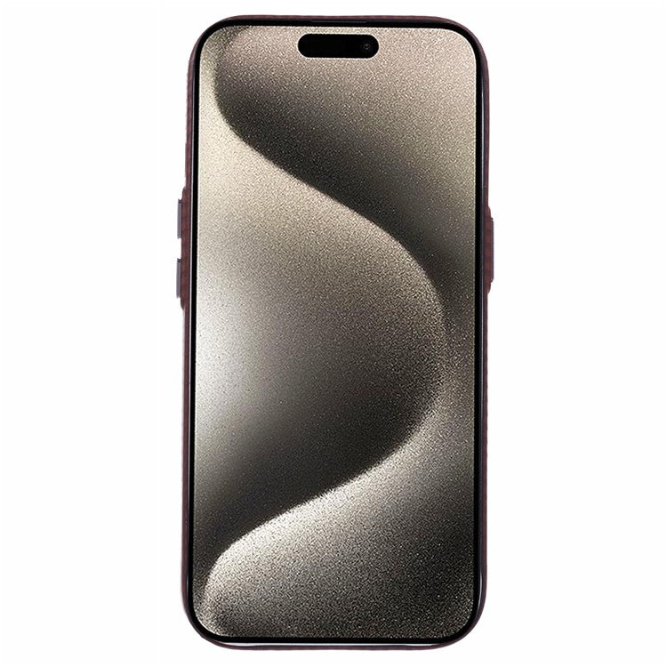 X-LEVEL For iPhone 16 Pro Case Compatible with MagSafe Carbon Nanofiber+Metal Lens Frame Phone Cover - Red