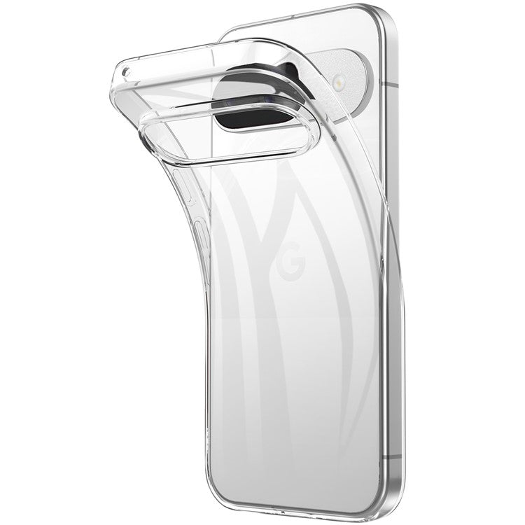 For Google Pixel 9 / 9 Pro Case Anti-Fingerprint Crystal Clear TPU Phone Cover