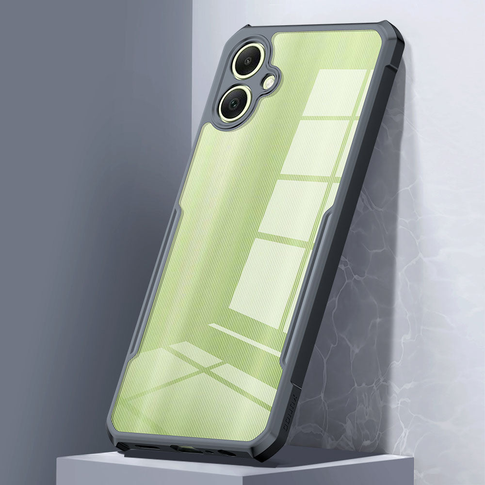 XUNDD For Samsung Galaxy A06 Case Dropproof TPU + Acrylic Clear Back Phone Cover