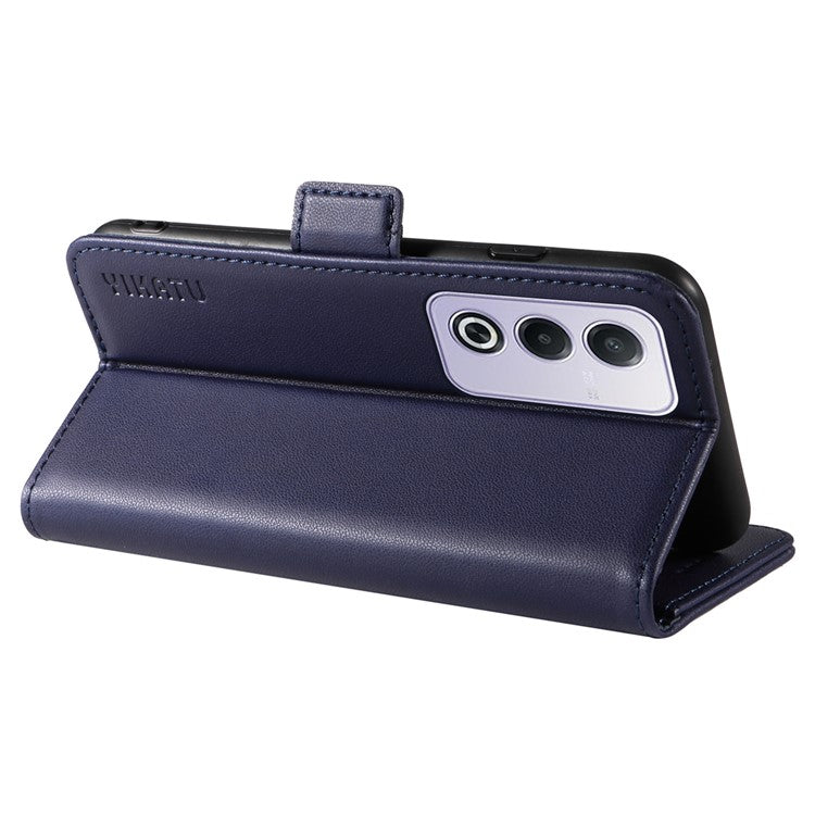YIKATU YK-003 For Oppo A3 Pro (Global) 5G Case Wallet Stand Leather Phone Cover Side Buckle - Sapphire