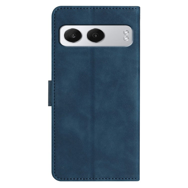 For OnePlus Nord 4 Case Imprinted Butterfly Leather Wallet Phone Cover - Blue