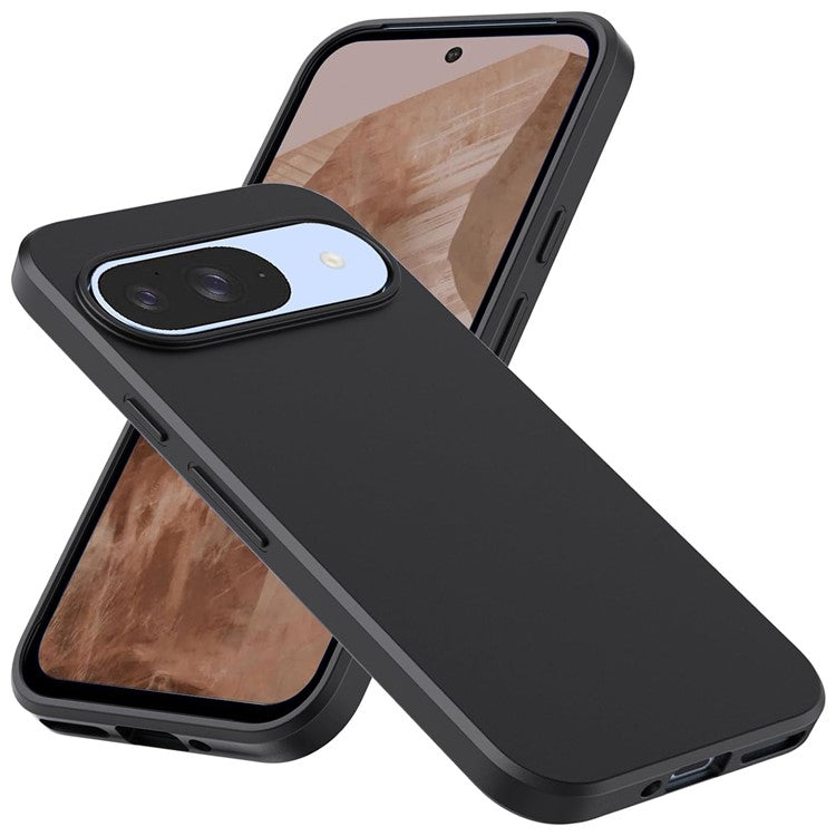 For Google Pixel 9 Pro  /  Pixel 9 Case Anti-Drop Soft TPU Matte Phone Cover