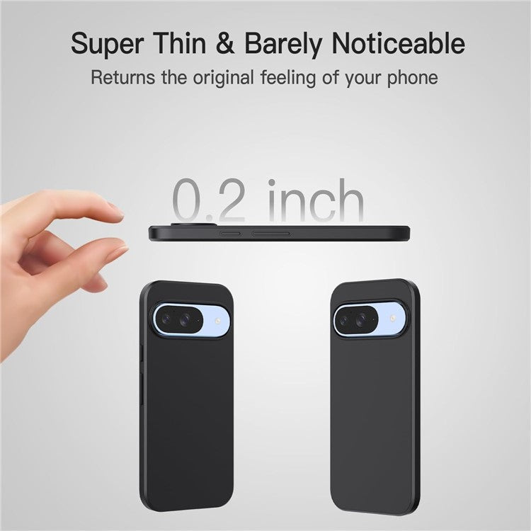 For Google Pixel 9 Pro  /  Pixel 9 Case Anti-Drop Soft TPU Matte Phone Cover