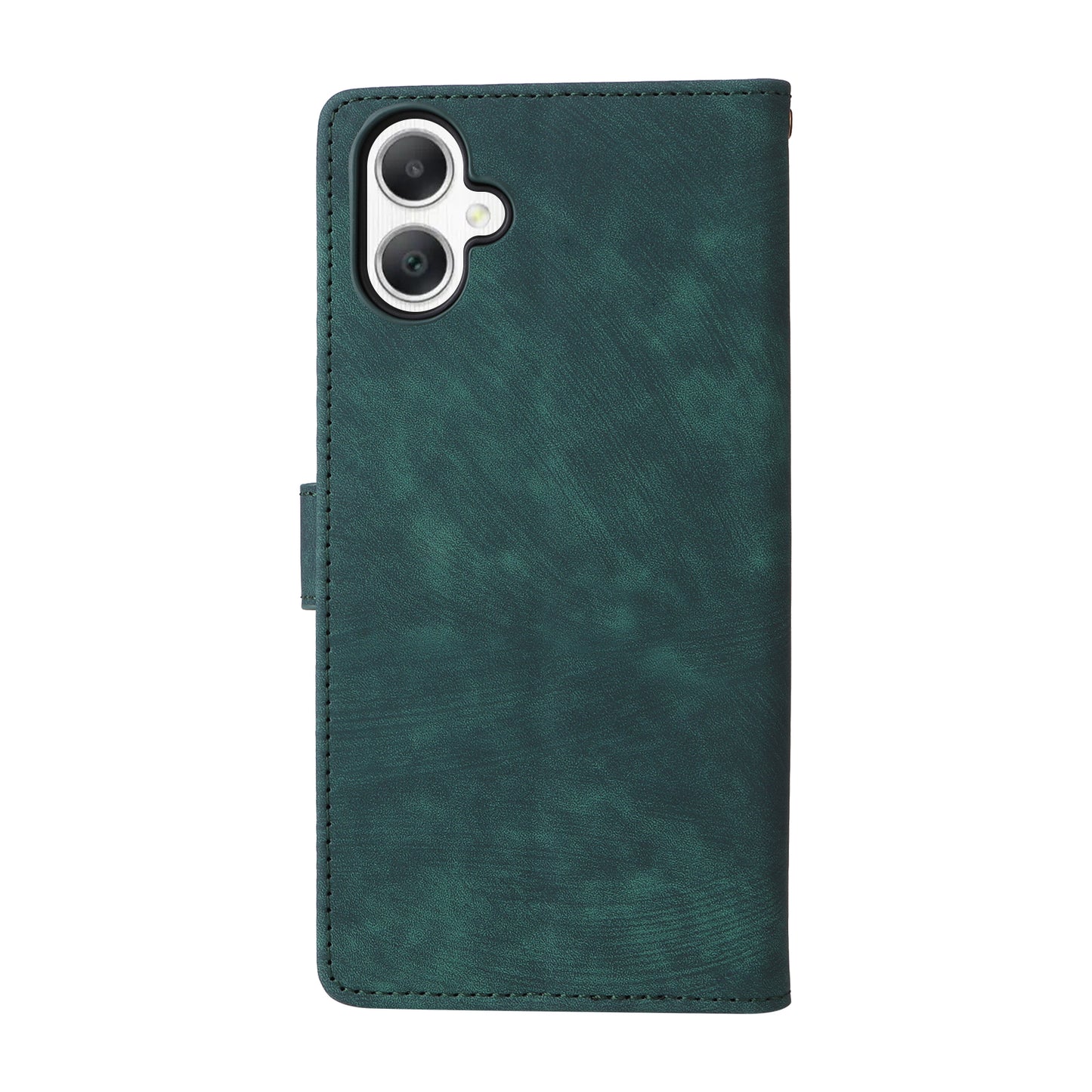 For Samsung Galaxy A06 Wallet Case RFID Blocking PU Leather Cover Stand View - Green