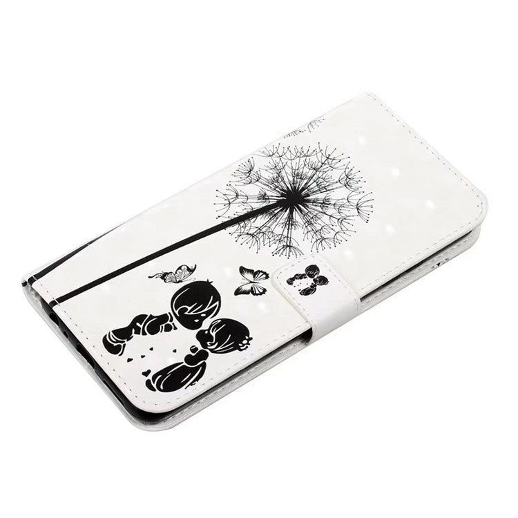 For OnePlus Nord 4 Case 3D Creative Pattern PU Leather Stand Phone Cover - Kids and Dandelion