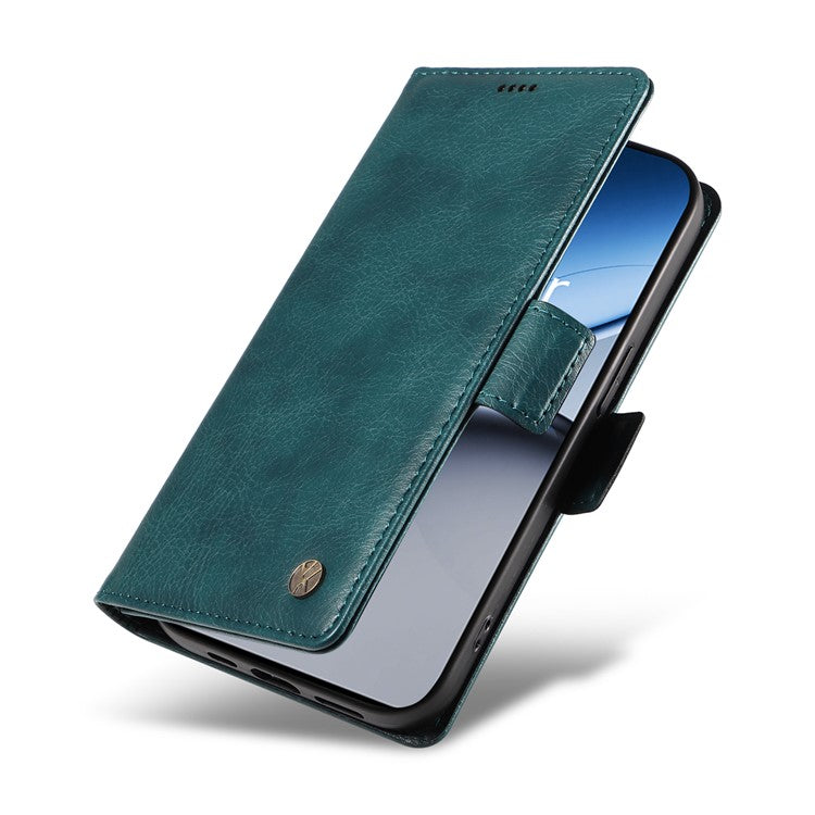 YIKATU YK-007 For OnePlus Nord 4 Case Side Buckle PU Leather Phone Cover Litchi Texture - Blue