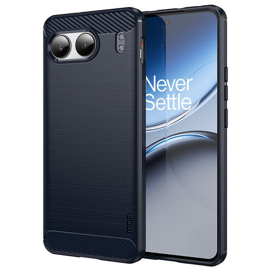 MOFI JK TPU Series-1 For OnePlus Nord 4 Case Carbon Fiber Texture TPU Soft Phone Cover - Blue