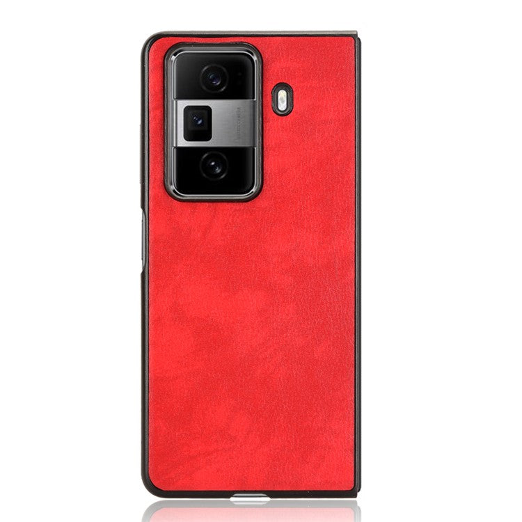 For Honor Magic Vs3 5G Case Litchi Texture PU Leather + PC Phone Cover - Red