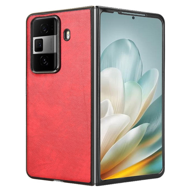 For Honor Magic Vs3 5G Case Litchi Texture PU Leather + PC Phone Cover - Red