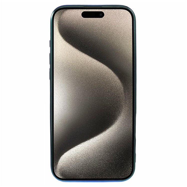 AR Series For iPhone 16 Pro Case Compatible with MagSafe Gear Design TPU Phone Cover with Lens Film - Green