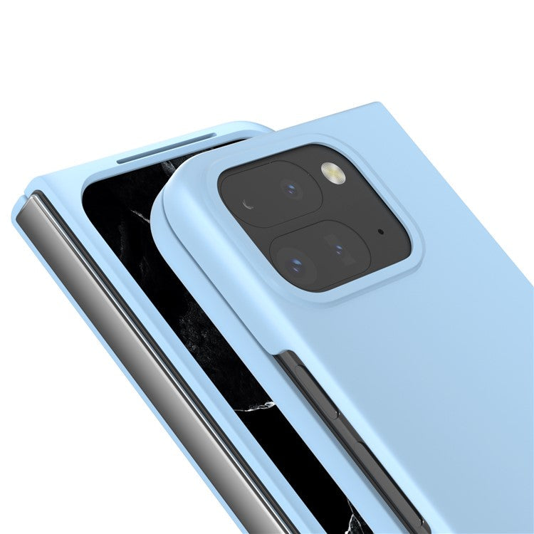 ABEEL For Google Pixel 9 Pro Fold 5G Case Hard PC Protective Phone Cover Skin Touch Feeling - Baby Blue