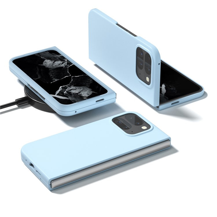 ABEEL For Google Pixel 9 Pro Fold 5G Case Hard PC Protective Phone Cover Skin Touch Feeling - Baby Blue
