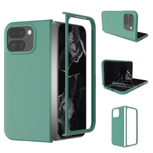 ABEEL For Google Pixel 9 Pro Fold 5G Case Hard PC Protective Phone Cover Skin Touch Feeling - Dark Green