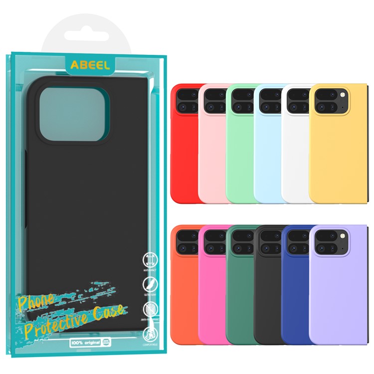 ABEEL For Google Pixel 9 Pro Fold 5G Case Hard PC Protective Phone Cover Skin Touch Feeling - Red