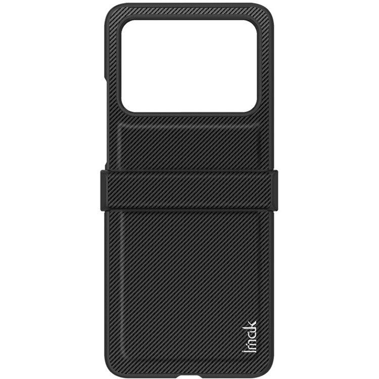 IMAK Ruiyi Series for Huawei nova Flip 5G Case Carbon Fiber Leather+PC Phone Cover