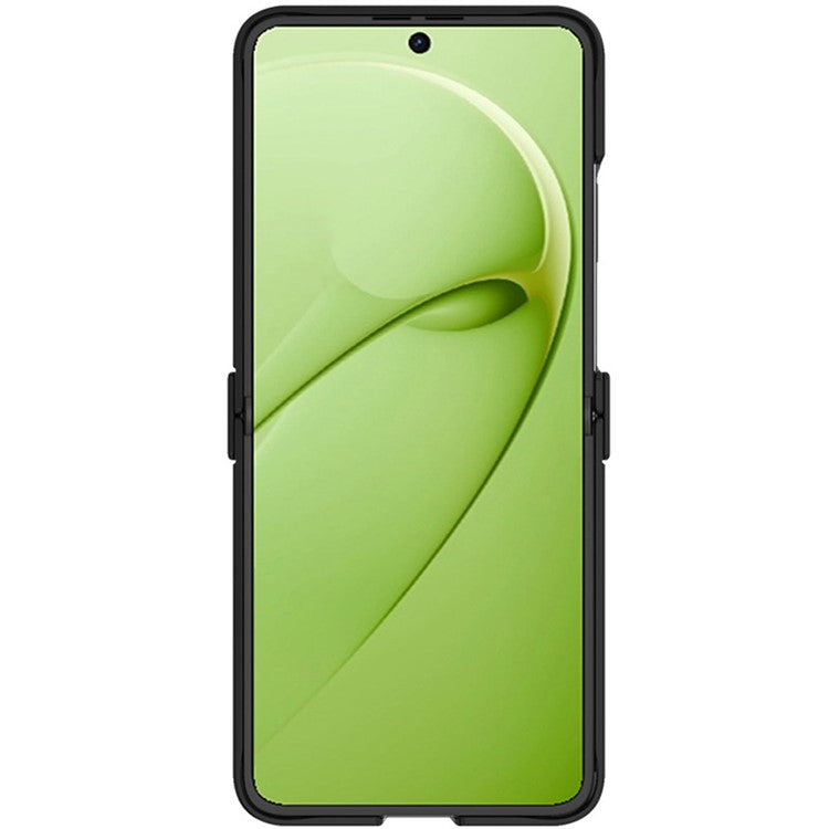 IMAK Ruiyi Series for Huawei nova Flip 5G Case Carbon Fiber Leather+PC Phone Cover