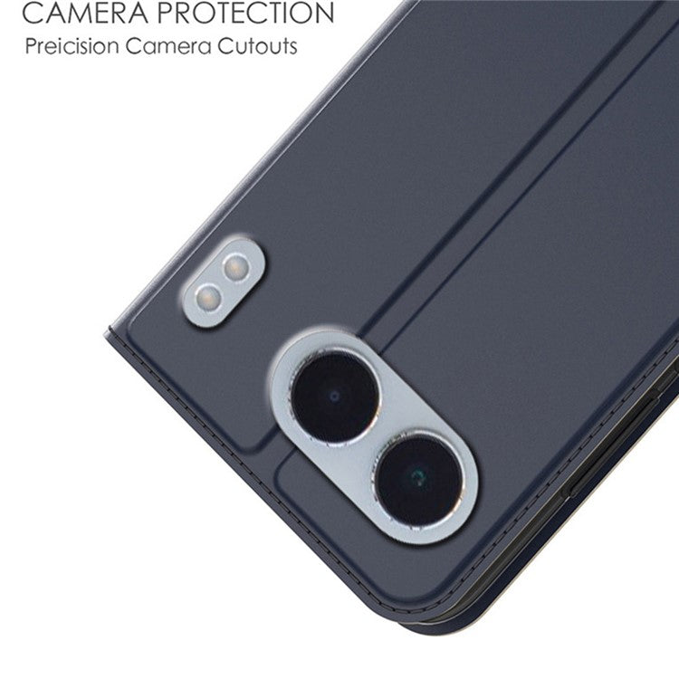 For OnePlus Nord 4 Case PU Leather Phone Cover with Card Holder Stand Magnetic Closure - Blue