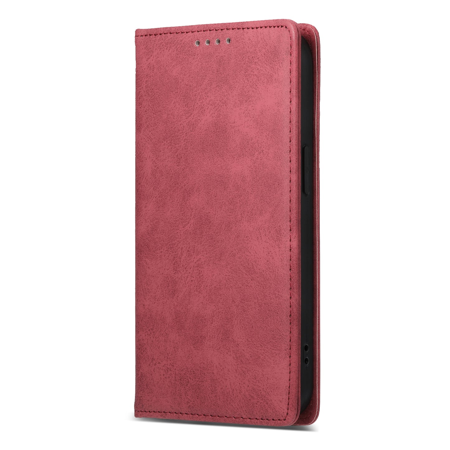 DF-05 For Samsung Galaxy A16 5G / A16 4G Wallet Case RFID Blocking PU Leather Phone Cover - Red