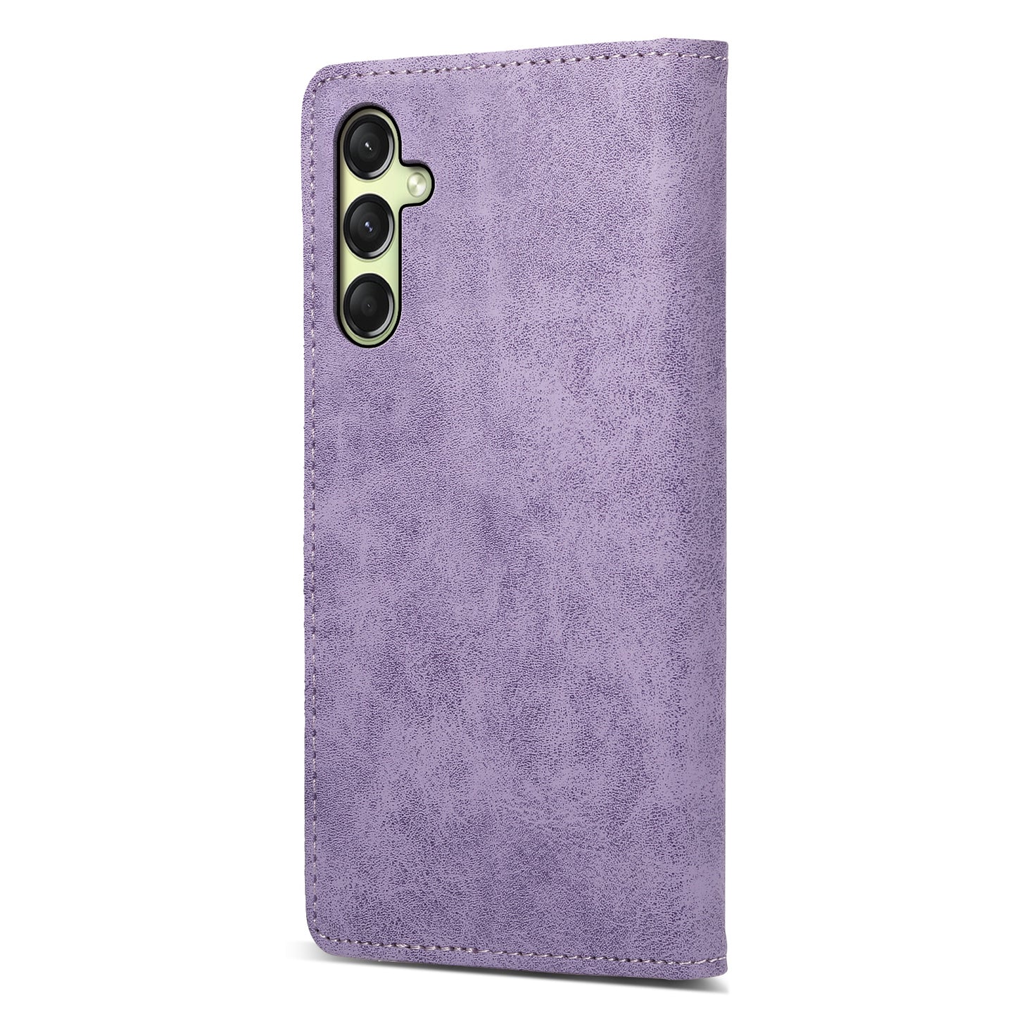 DF-05 For Samsung Galaxy A16 5G / A16 4G Wallet Case RFID Blocking PU Leather Phone Cover - Purple