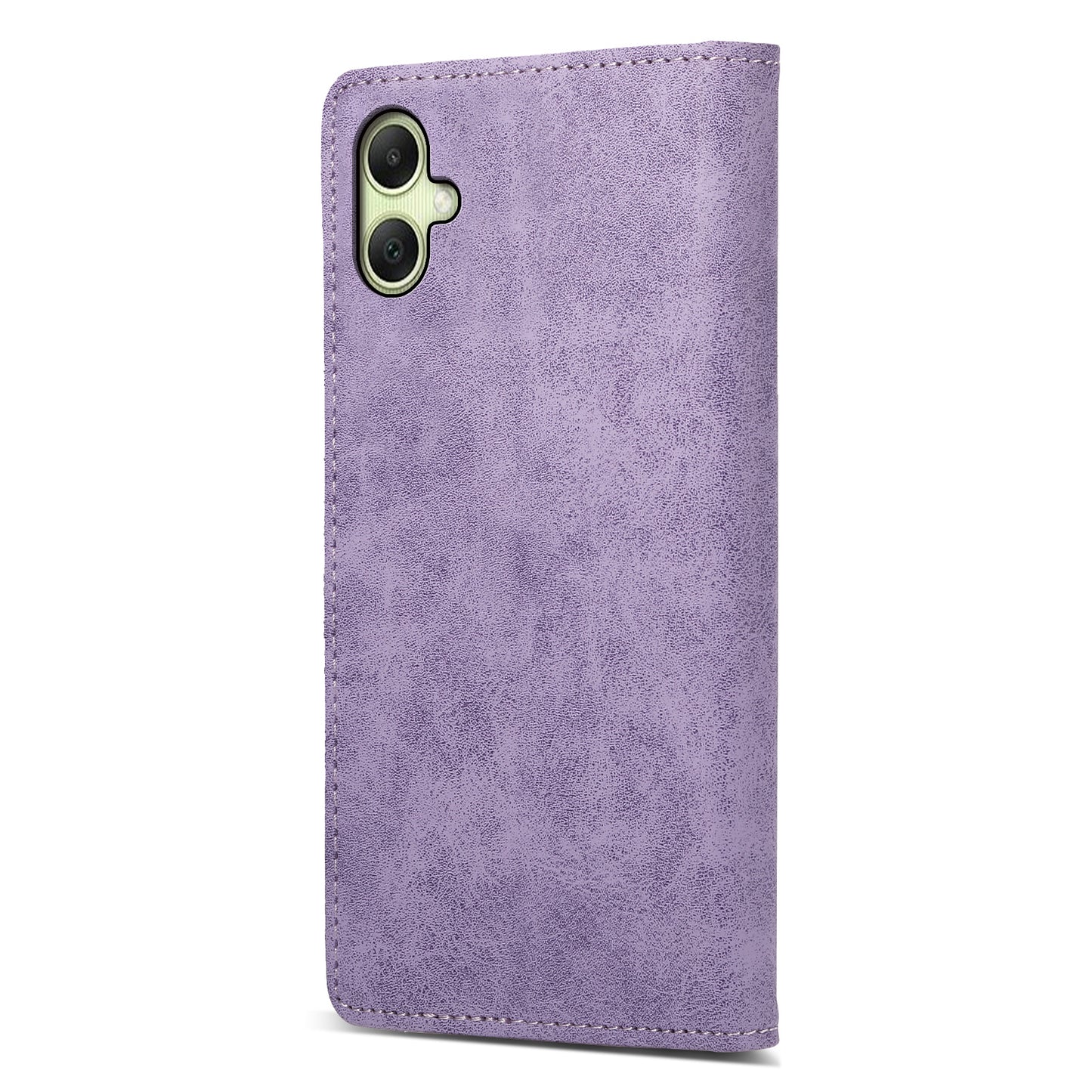DF-05 For Samsung Galaxy A06 Wallet Case RFID Blocking PU Leather Phone Cover - Purple
