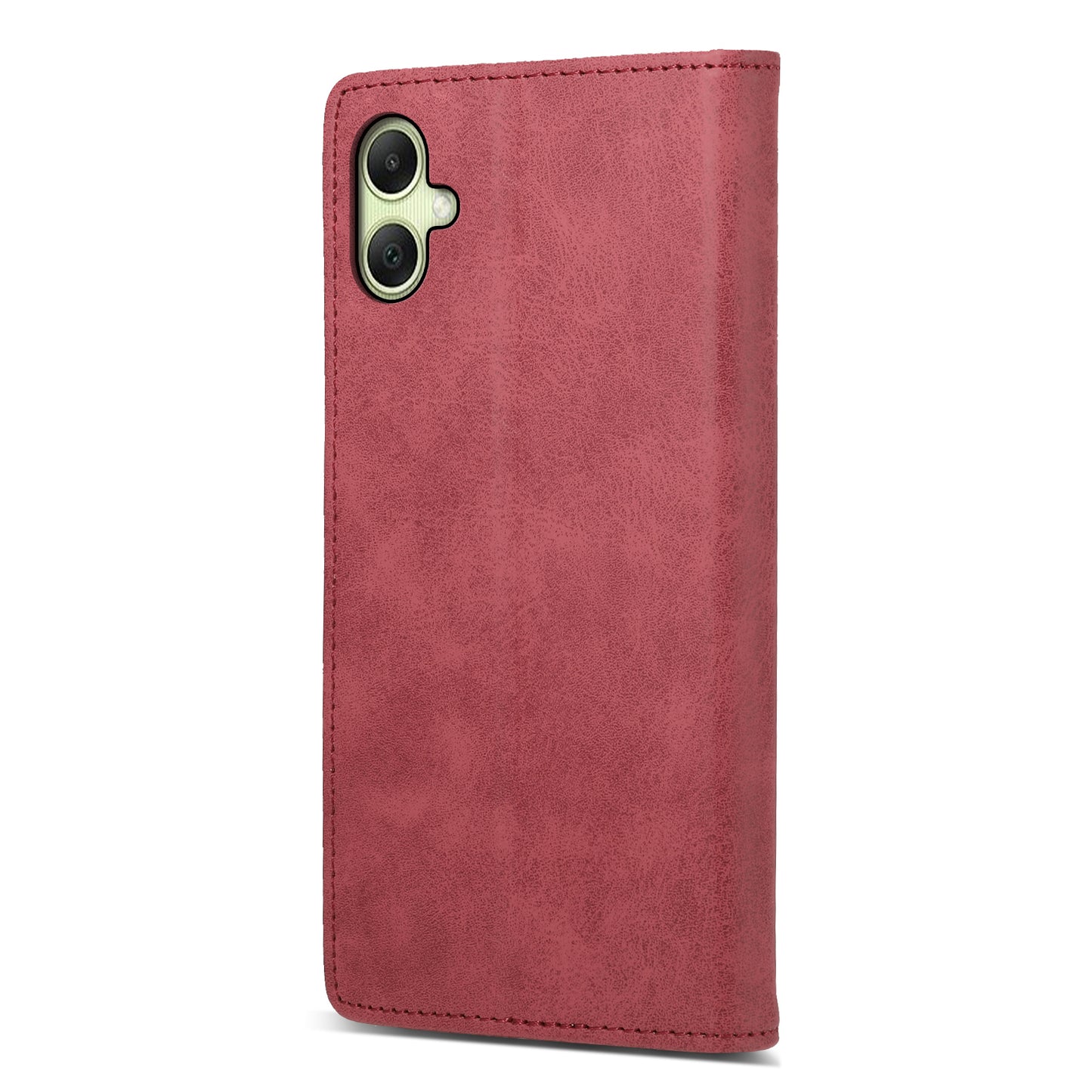 DF-05 For Samsung Galaxy A06 Wallet Case RFID Blocking PU Leather Phone Cover - Red