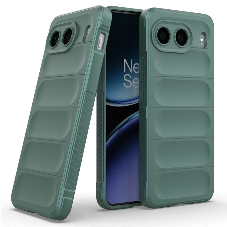 For OnePlus Nord 4 Case Anti-Drop Soft TPU Rugged Phone Back Cover - Green