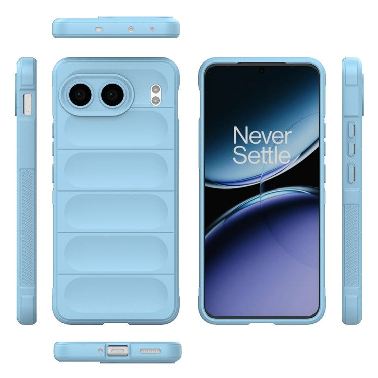 For OnePlus Nord 4 Case Anti-Drop Soft TPU Rugged Phone Back Cover - Baby Blue