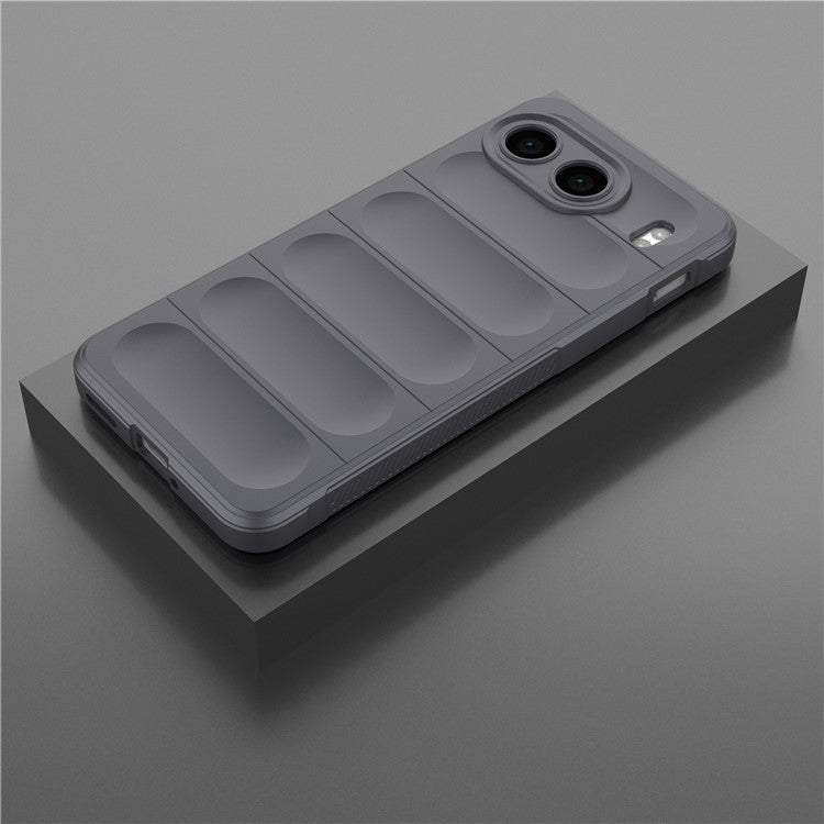 For OnePlus Nord 4 Case Anti-Drop Soft TPU Rugged Phone Back Cover - Dark Grey