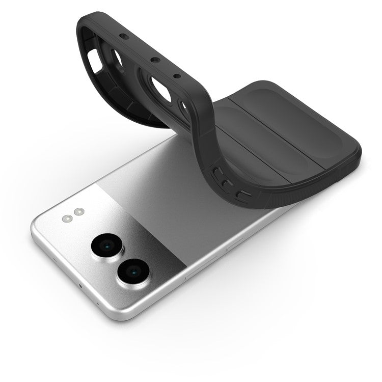 For OnePlus Nord 4 Case Anti-Drop Soft TPU Rugged Phone Back Cover - White