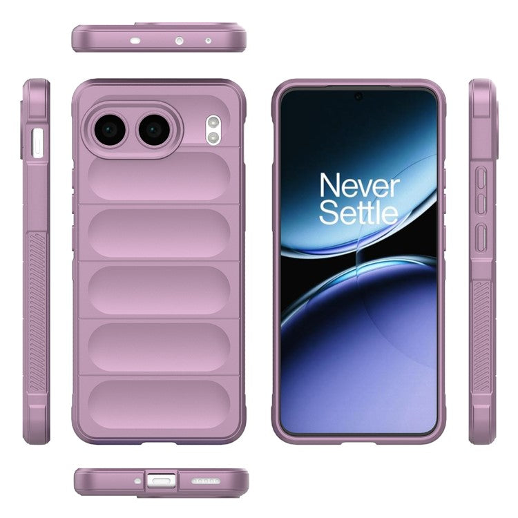 For OnePlus Nord 4 Case Anti-Drop Soft TPU Rugged Phone Back Cover - Light Purple