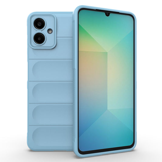 For Samsung Galaxy A06 Case Anti-Drop Soft TPU Rugged Phone Back Cover - Baby Blue
