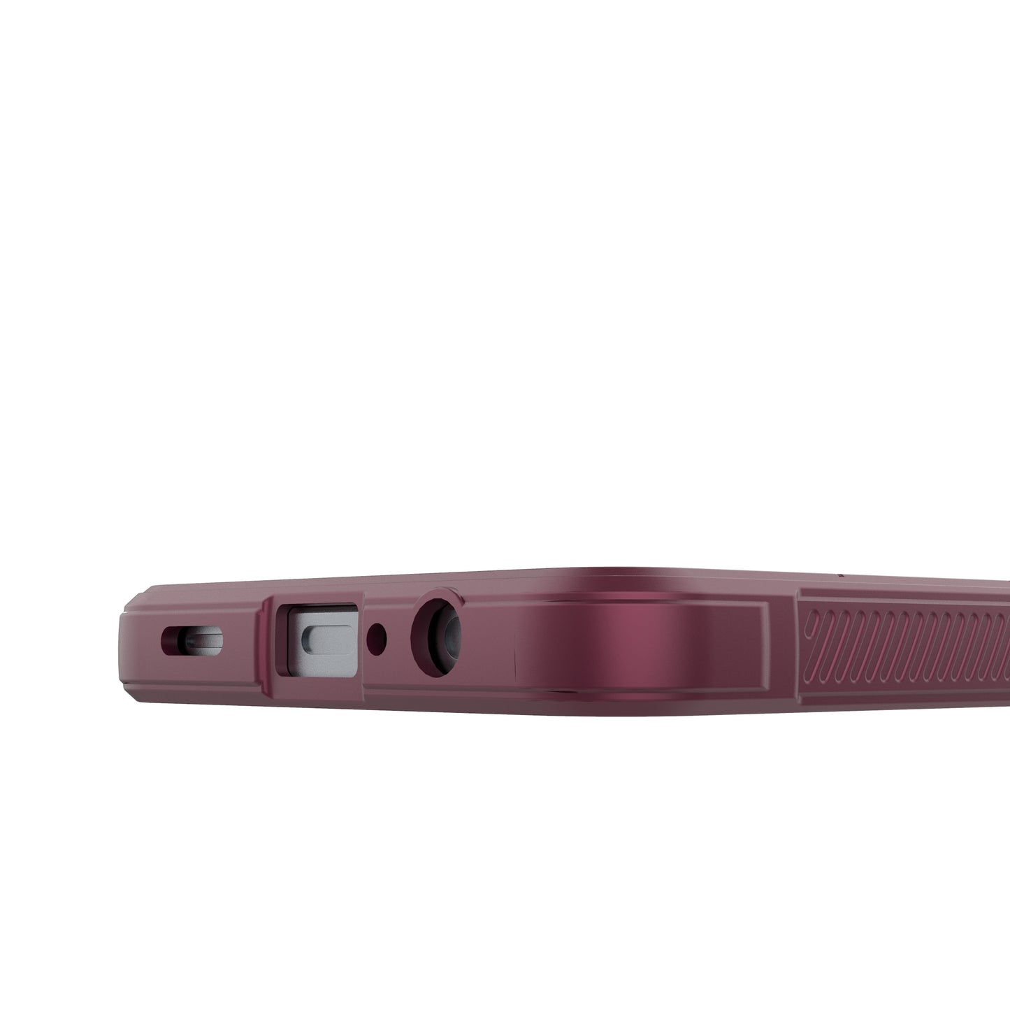 For Samsung Galaxy A06 Case Anti-Drop Soft TPU Rugged Phone Back Cover - Wine Red