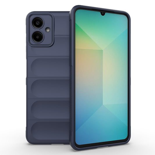 For Samsung Galaxy A06 Case Anti-Drop Soft TPU Rugged Phone Back Cover - Dark Blue