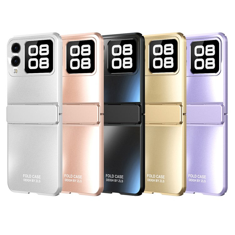 For Huawei nova Flip 5G Case Electroplating Hard PC Protective Phone Cover - Black